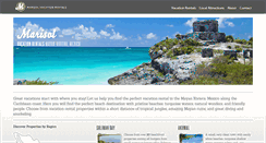 Desktop Screenshot of marisolvacationrentals.com